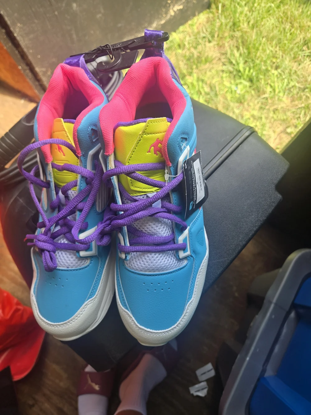 And1 Kids Sneakers - Blue, Pink & Purple